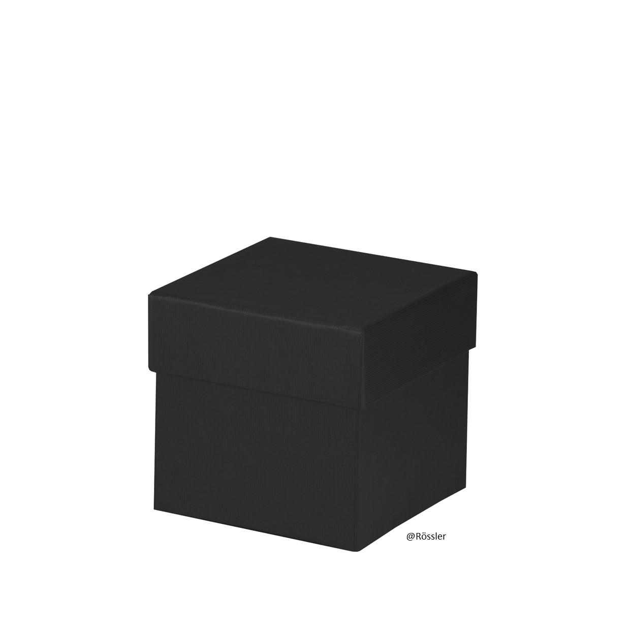 Geschenkschachtel 105x105x105 mm Schwarz